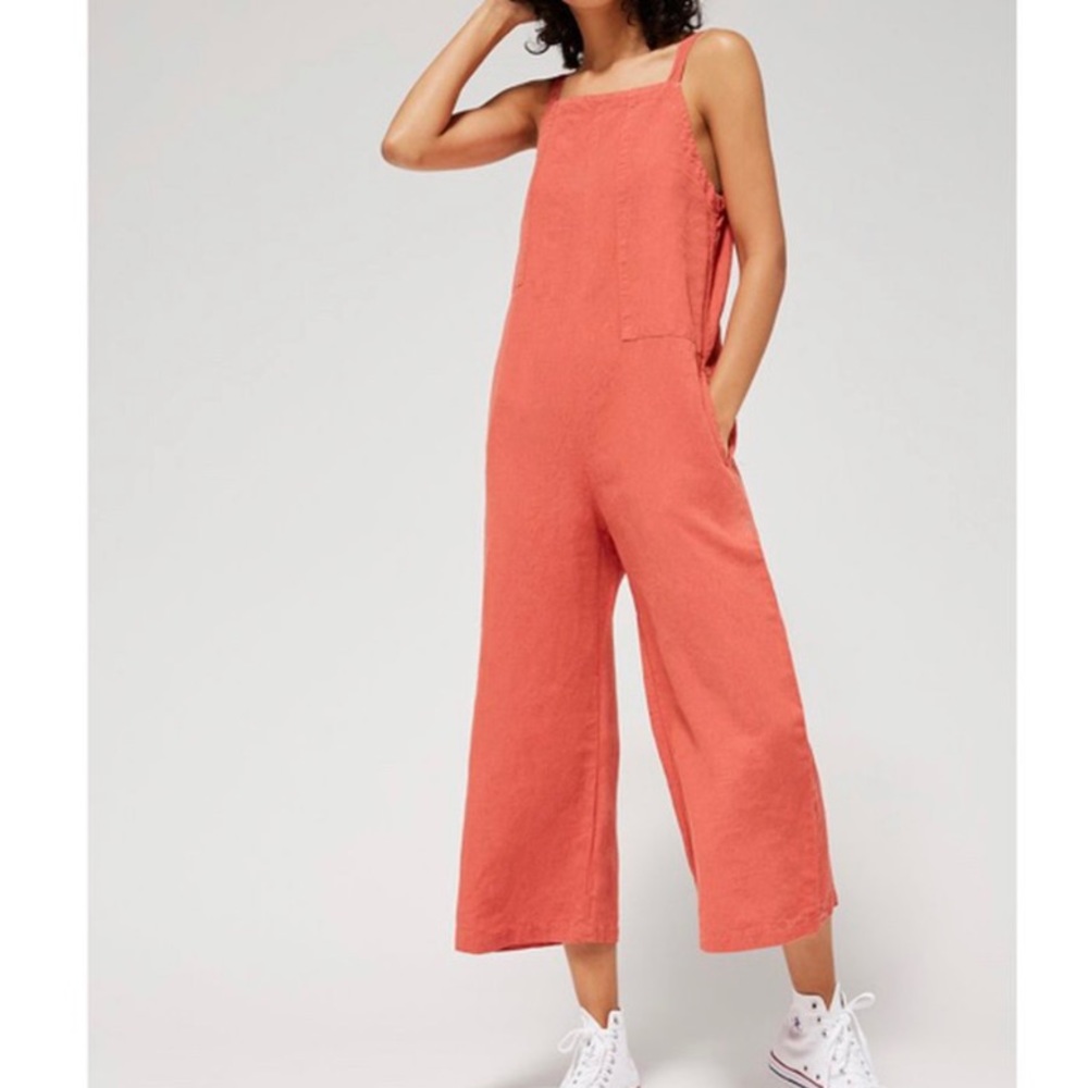 Lacausa Brooks linen jumpsuit